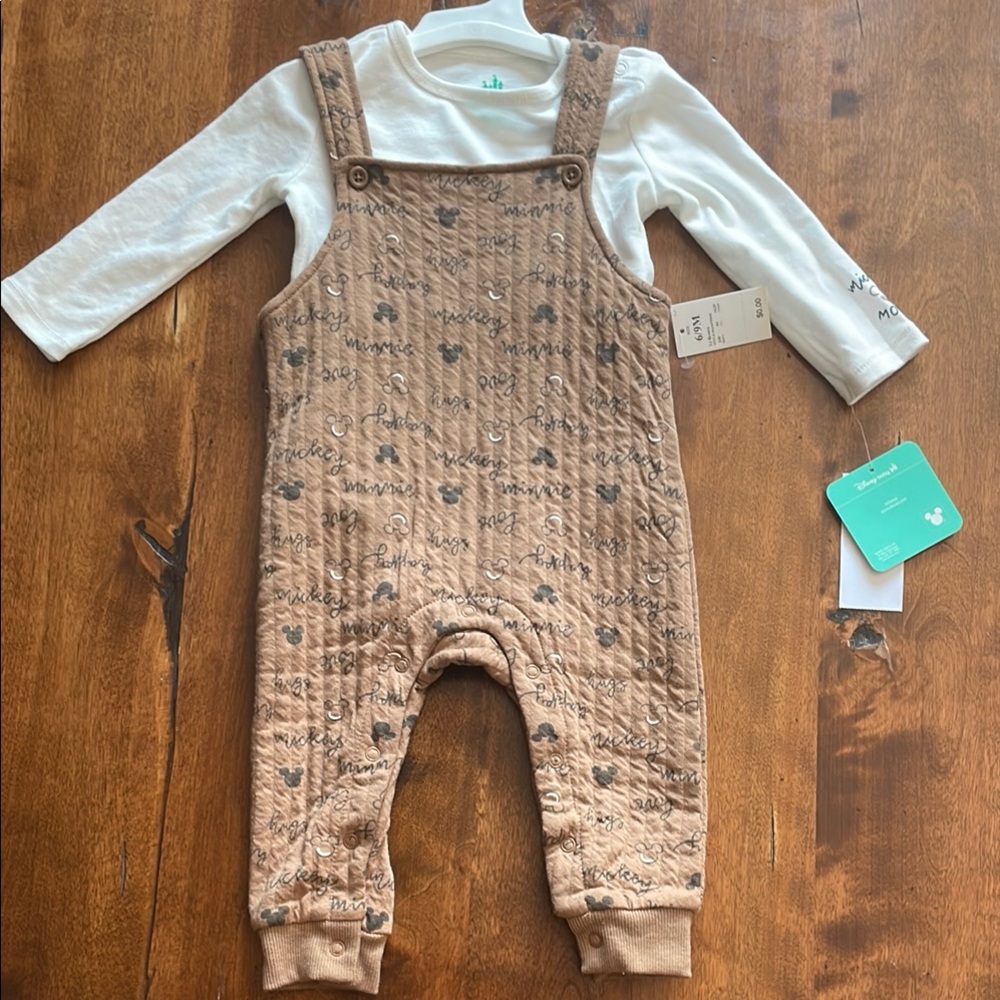 Disney Matching Sets in Tan and White for Ultimate Comfort